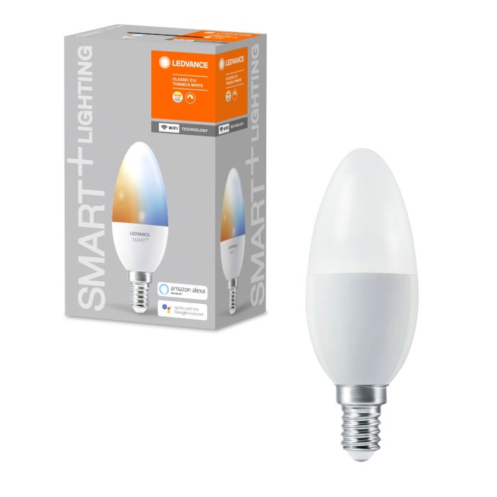 Ledvance SMART+ 5W WiFi Candle Tuneable White 2700K - 6500K E14