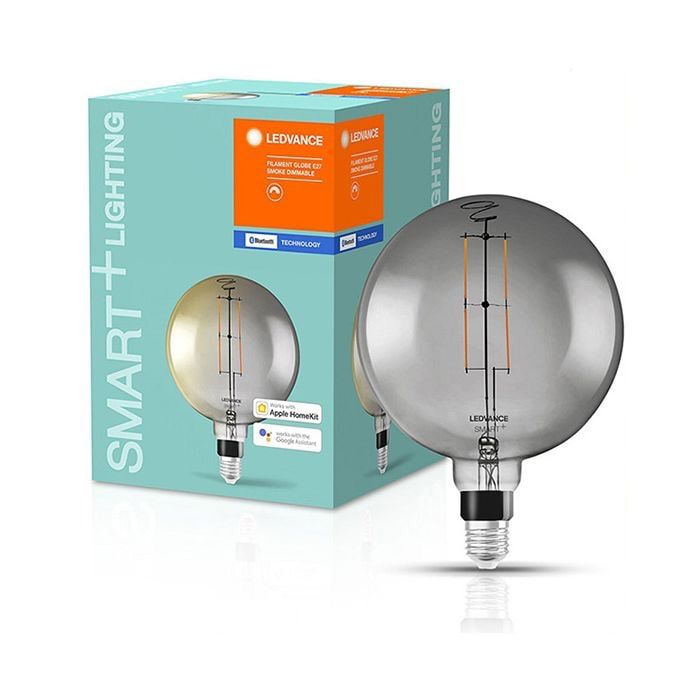 Ledvance SMART+ 6W Bluetooth ES Globe Dimmable Smoke