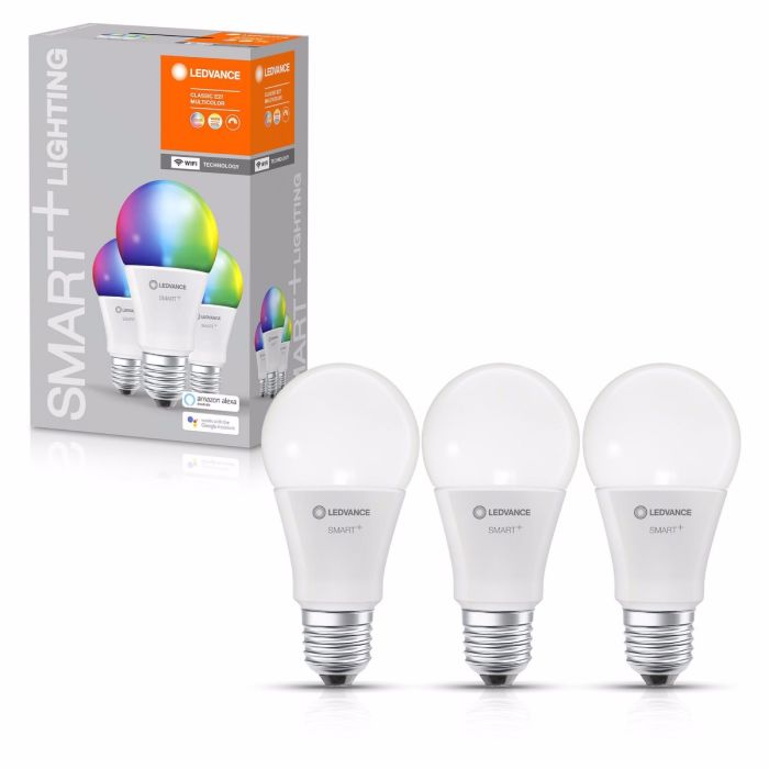 Ledvance SMART+ 9.5W - 75W WiFi Classic RGBW 2700K - 6500K E27 ES