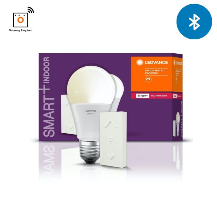 Ledvance Smart Dimming Switch Mini Kit 1x CLA60 DIM + Dimming Switch white