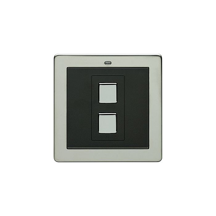 Lightwave 1 Gang Wire Free Switch Chrome