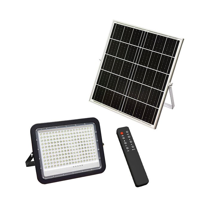 Lumena Pro-Solar Heliosol 300W Solar Floodlight 6000K with Remote