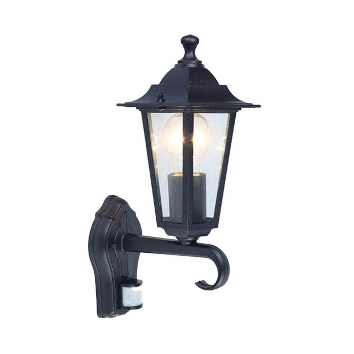 Lutec Corniche Vintage Wall Lantern with PIR Motion Sensor