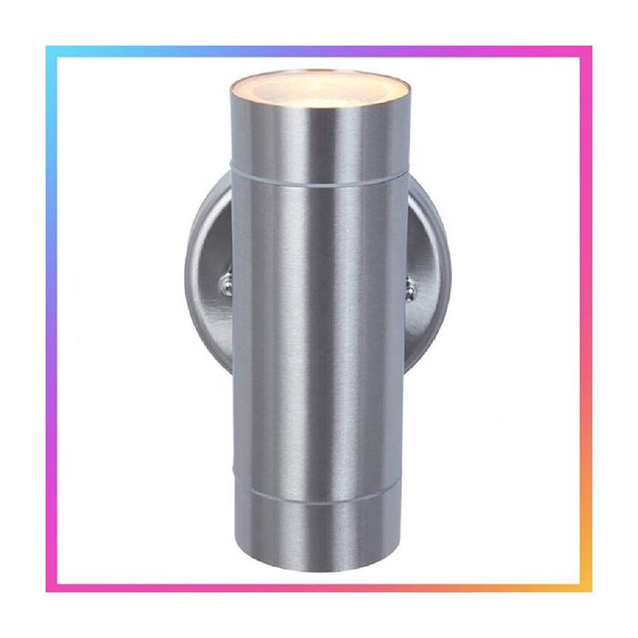 Lutec RADO Up and Down Wall Light Stainless steel