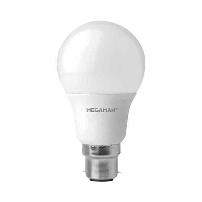 Megaman LED B22 Opal GLS Cool White 8.6W