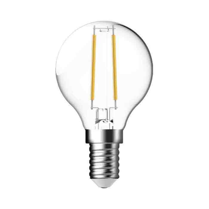 Megaman LED E14 Clear Filament Golfball Warm White 4W