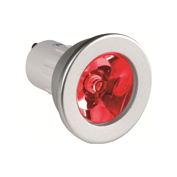 MLA 3W LED GU10 Coloured- Red