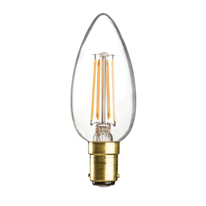 MLA 4W LED Filament Candle SBC (B15)