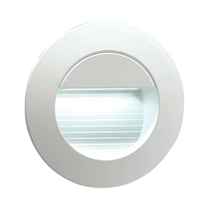 MLA Knightsbridge 230V IP54 Recessed Indoor/Outdoor LED Guide/Stair/Wall Light White LED