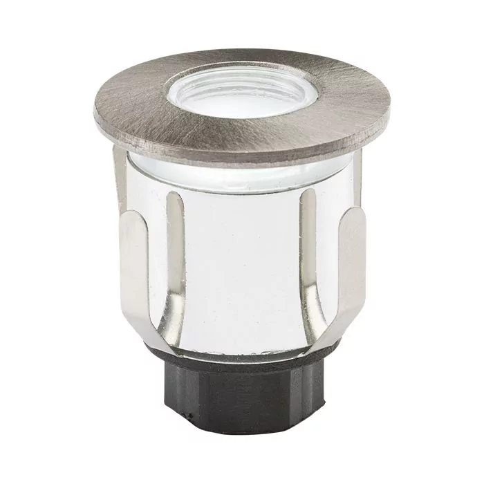 MLA Knightsbridge 230V IP65 0.6W LED White Mini Ground Light comes with Three Interchangeable Heads