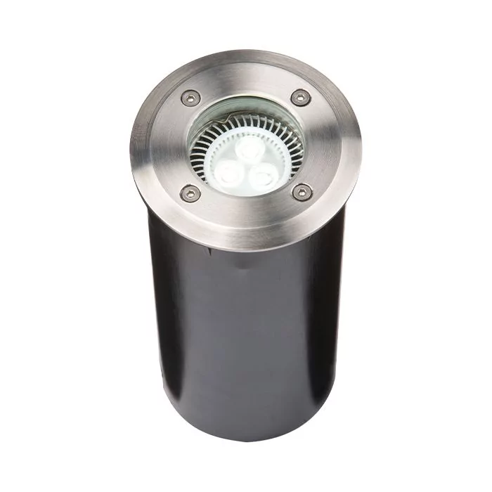 MLA Knightsbridge IP67 230V Stainless Steel Ground Light Long Body 