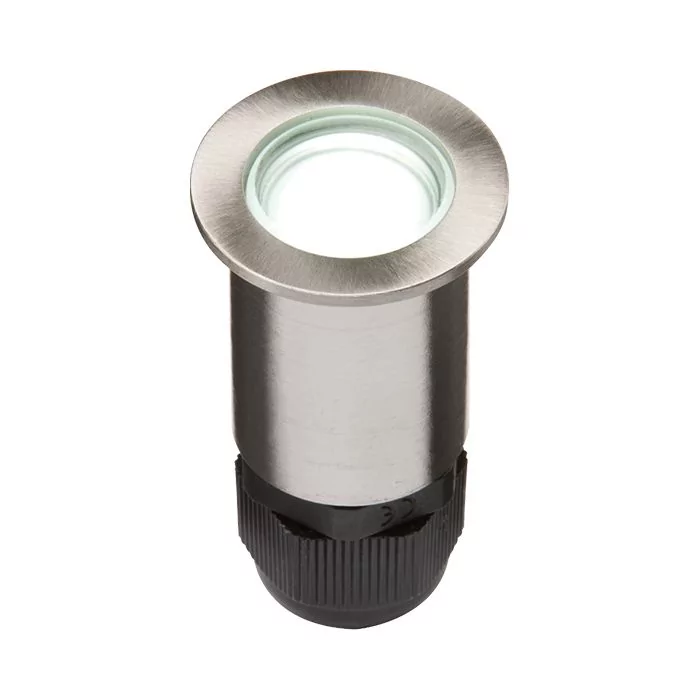 MLA Knightsbridge IP67 24V Small Stainless Steel Ground Fitting 4 x White LED