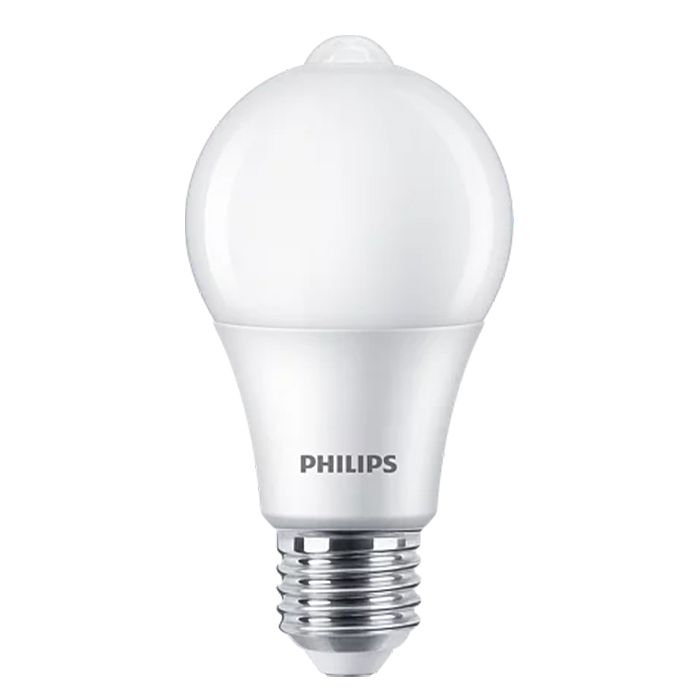 Philips 8W LED Motion and Sensor E27 Light Bulb