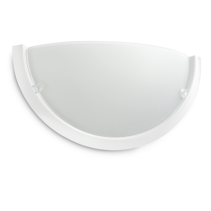 Philips Circle wall lamp white 1x60W 230V