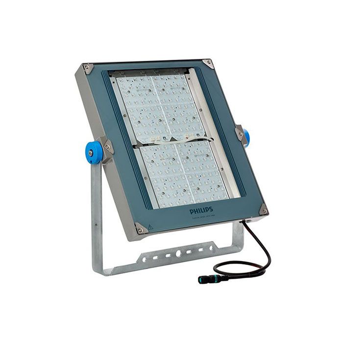 Philips Coreline Tempo 250W X-Large Asymmetrical LED Floodlight BVP140 LED420-4S 35K3/740 PSU OFA52