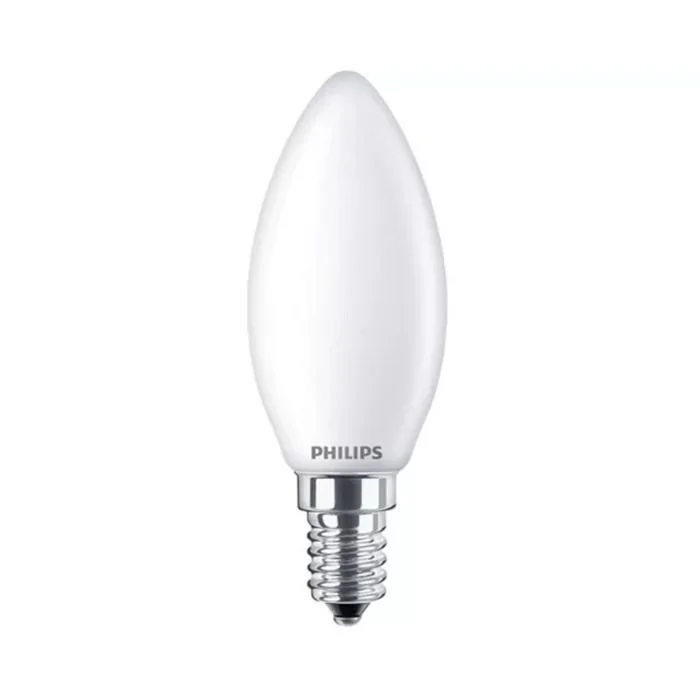 Philips CorePro E14 B35 Candle LED Bulb 6.5W Frosted Warm White - 60W Replacement