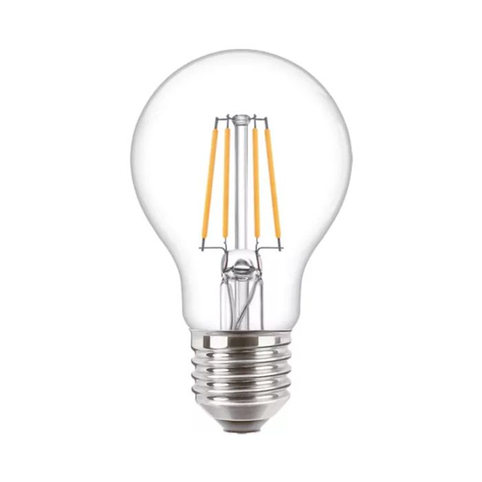 Philips CorePro E27 A60 LED Bulb 4.3W Clear Warm White - 40W Replacement
