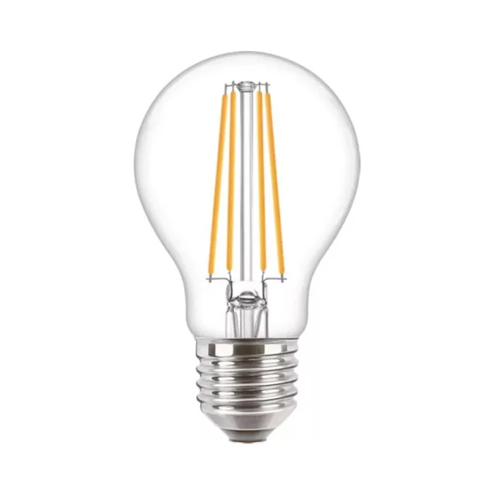 Philips CorePro E27 A60 LED Bulb 7W Clear Warm White - 60W Replacement