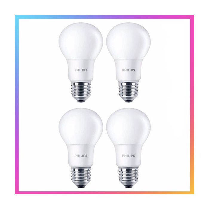 Philips CorePro LED 8W GLS E27 827 - 4 Pack
