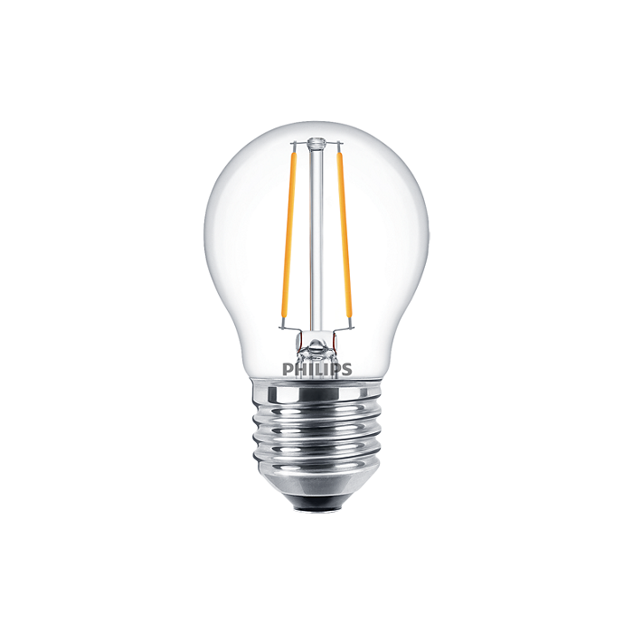 Philips Dimmable LED Luster 2.7w E27 827