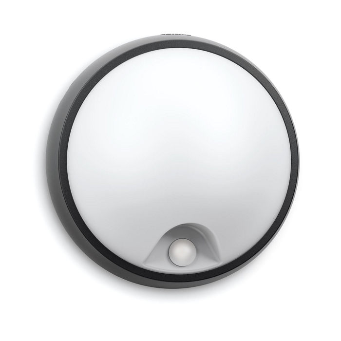 Philips Eagle LED Outdoor Round Wall Light with PIR 