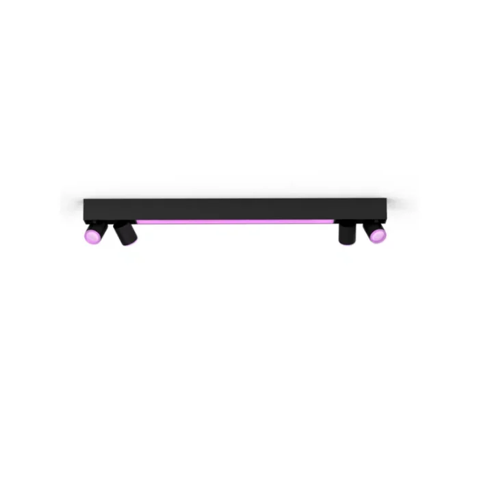 Philips Hue Centris Ceiling Spotlight | Smart RGBW | Black 4x Spot
