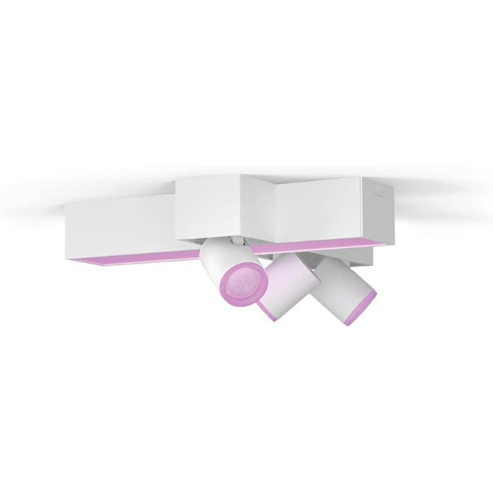 Philips Hue Centris Cross Smart Ceiling Spotlight White – 3 Spot