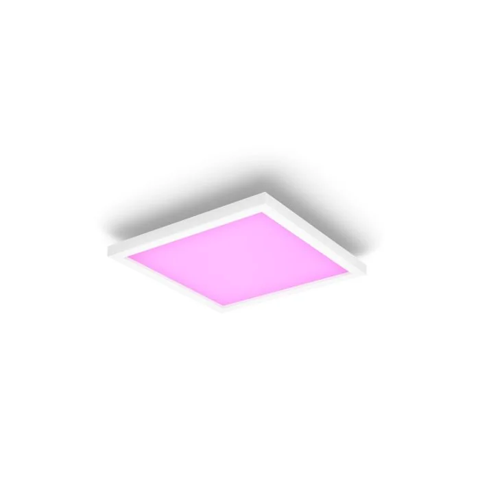 Philips Hue Surimu Square Panel Ceiling Light | Smart RGBW | 300mm x 300mm White