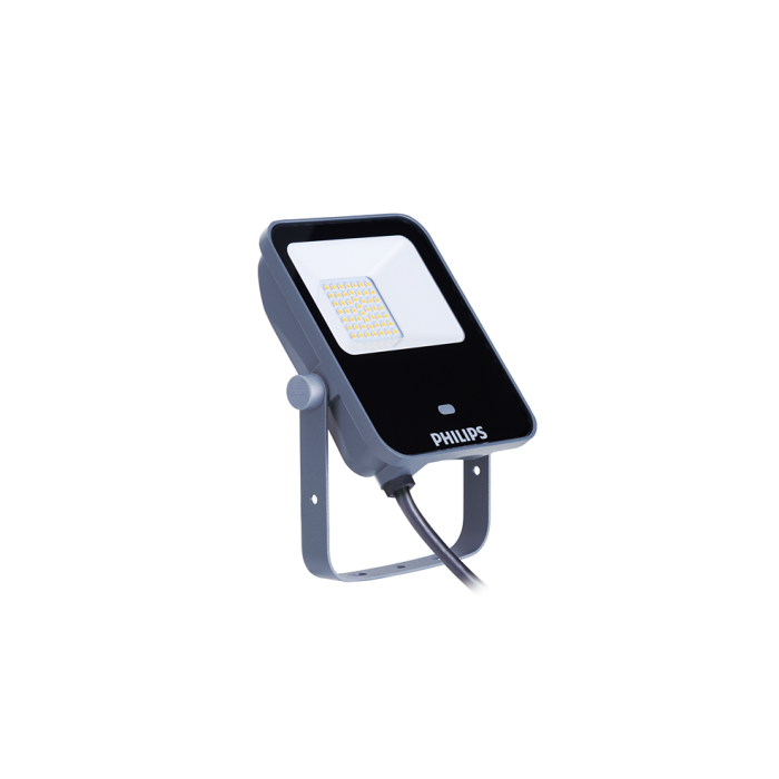 Philips Ledinaire 20w Mini LED IP65 Floodlight Wide Beam with MW Sensor, Photocell & Remote Control Cool White