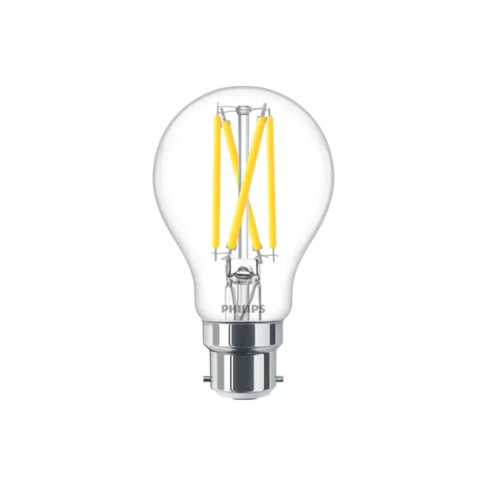 Philips MASTER DimTone B22 LED Bulb 5.9W | Warm Glow 2700K–2200K | CRI95