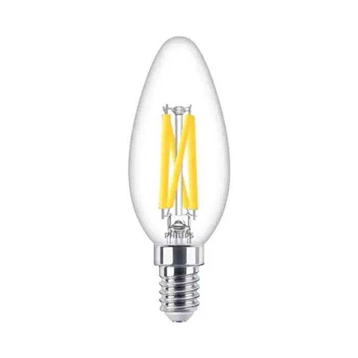 Philips Master DimTone E14 B35 Candle LED Bulb 3.4W Clear Warm Glow - 40W Replacement