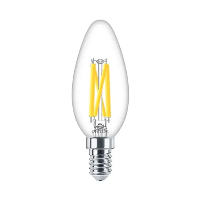 Philips Master DimTone E14 B35 Candle LED Bulb 5.9W Clear Warm Glow - 60W Replacement