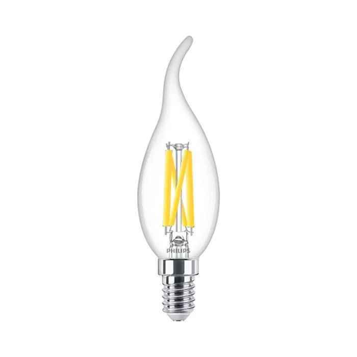Philips Master LED 3.4W Tipped Candle DimTone/WarmGlow E14/SES