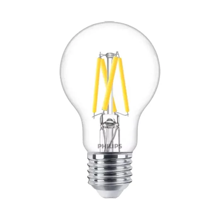 Philips Master DimTone E27 A60 LED Bulb 3.4W Clear Warm Glow CRI95 - 40W Replacement