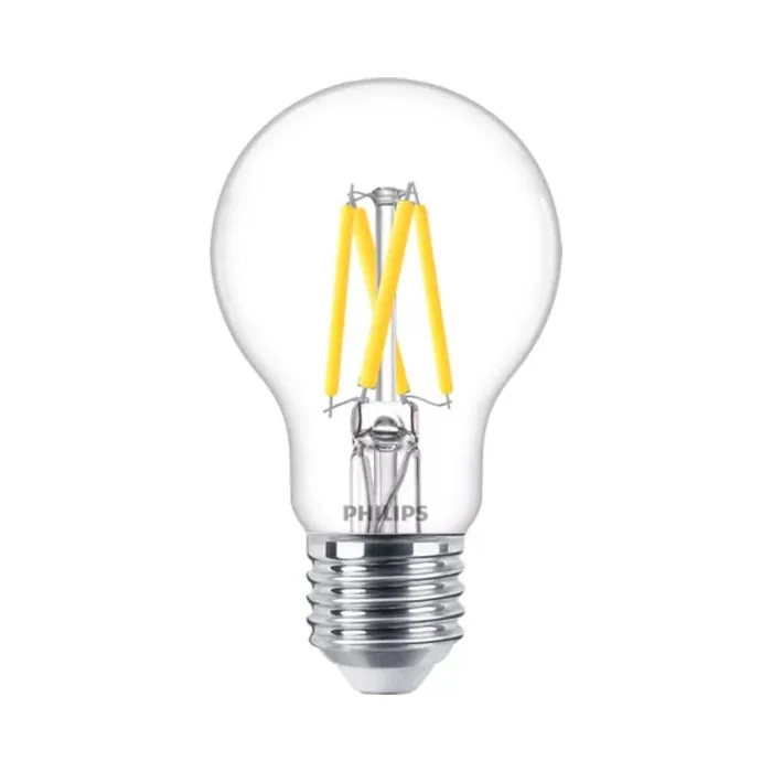 Philips Master DimTone E27 A60 LED Bulb 3.4W Clear Warm Glow CRI95 - 40W Replacement