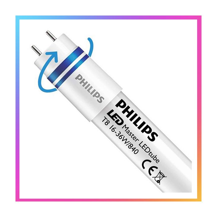 Philips MASTER LEDtube High Frequency 1200mm 4 Foot Ultra Output 16W 840 T8

