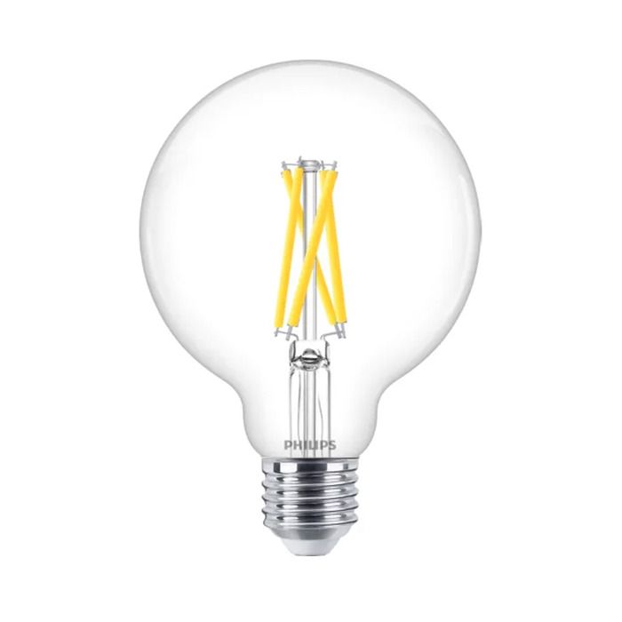 Philips Master Value DimTone E27 G93 Globe LED Bulb 5.9W Clear Warm Glow - 60W Replacement
