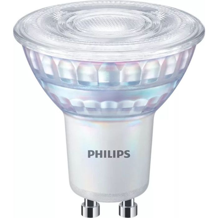 Philips Master Value GU10 LED Spot 5.5W – Dimmable Warm White 2700K, 90 CRI, 36° Beam (80W Equivalent)