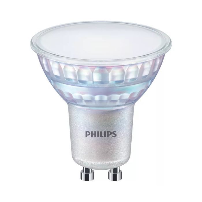 Philips Master Value LED GU10 Spot 5.5W 680lm 3000K Neutral White, 120° Wide Beam 90 CRI