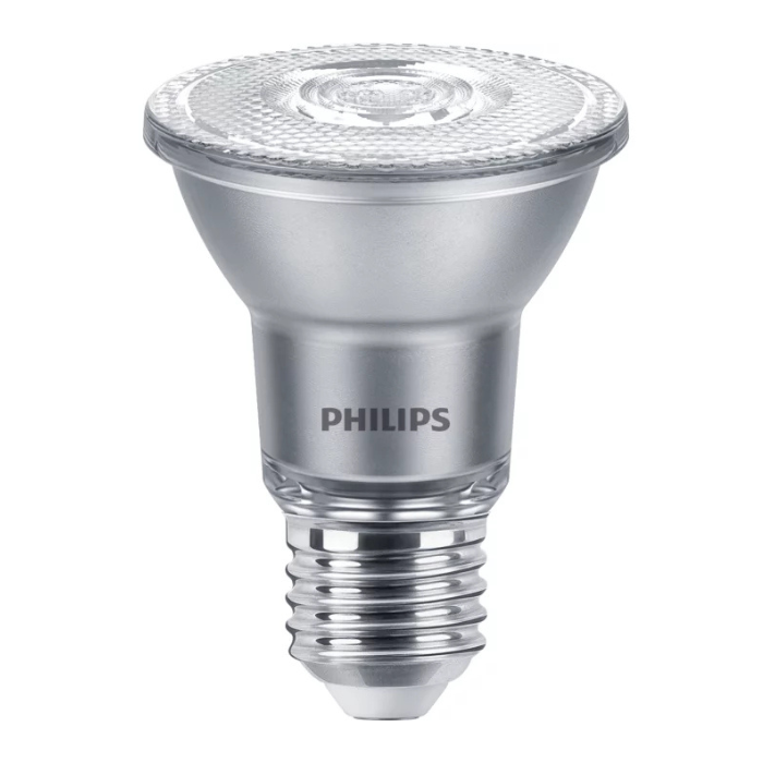 Philips MASTER Value LED PAR20 E27 6.2W 3000K Warm White 515lm CRI90 Dimmable – 50W Replacement