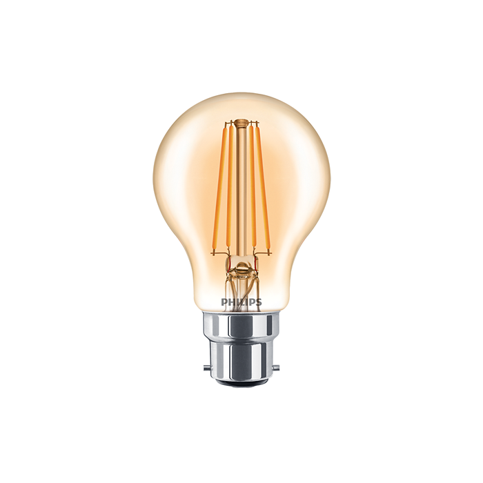 Philips Signify CLA LEDBulb D 7.5-48W A60 B22 820 GOLD