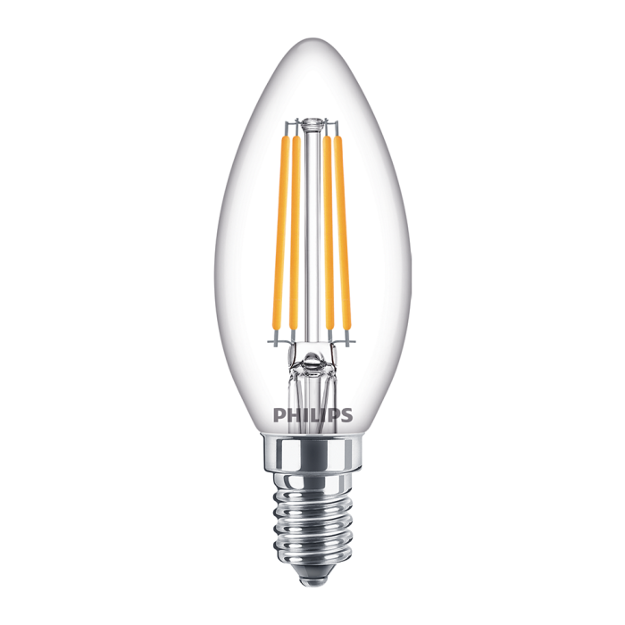 Philips Signify Classic LED Candle 6.5W - 60W B35 E14 827 (80CRI) Non Dim