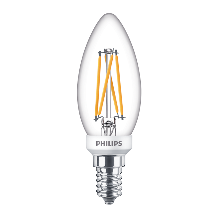Philips Signify Classic LED Candle DT 3.5W - 25W B35 E14 927 (90CRI)