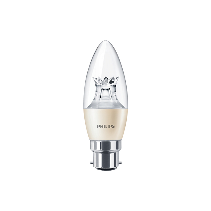 Philips Signify MASTER LEDcandle DT 6-40W B22 B38 CL