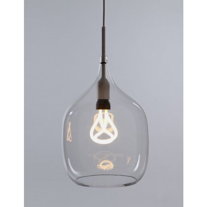 Plumen Decode Vessel Large Shade Set + Plumen 001 LED Bulb - Clear
