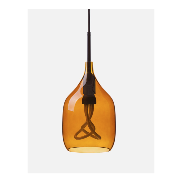 Plumen Decode Vessel Shade Set + Plumen 001 LED Bulb - Bronze