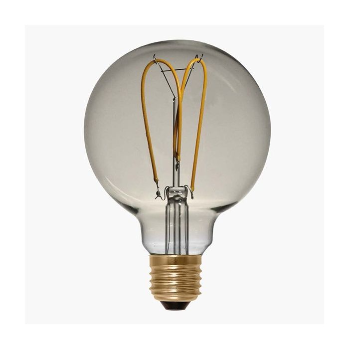 Segula 50537 Design Line LED Globe 125 Curved Gold 8W-28W E27 2000k