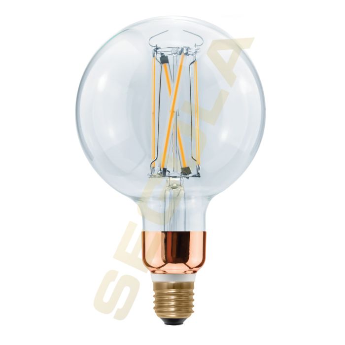 Segula 50593 LED Globe 125 Clear 15W-75W E27 1050lm 2200k