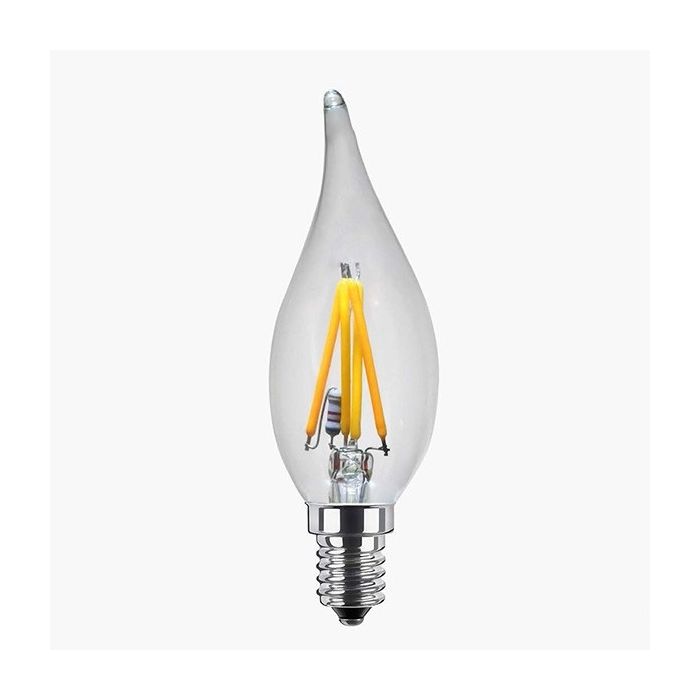 Segula Ambient Line 50237 2.7W 2000-2900K E14 Candle Flame Clear LED