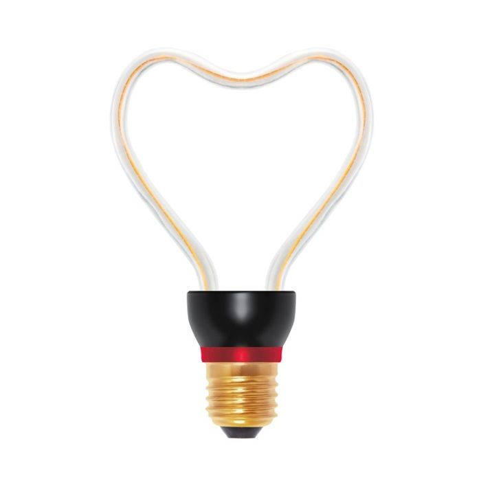 Segula Art Line 50148 8w 2200k E27 Heart LED Bulb 